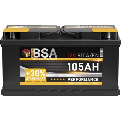 Autobatterie 105ah 12v - 105ah, bsa