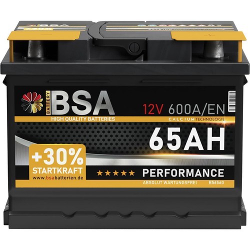 Autobatterie 65ah 600a 30 - 65ah, +30%