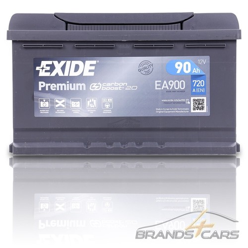 Exide autobatterie 12v 90ah - exide,