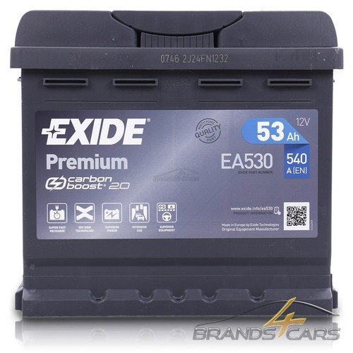 Exide autobatterie 12v - exide,