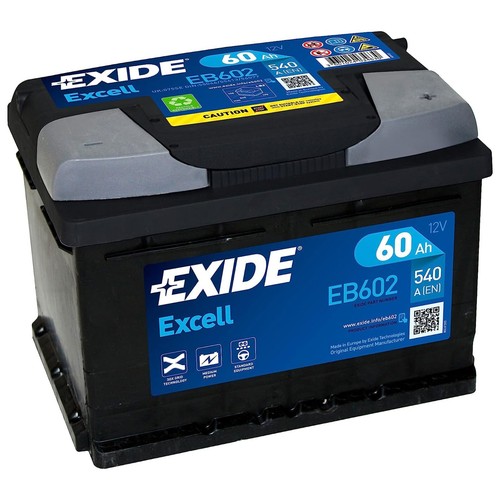 Exide autobatterie 12v - autobatterie, 60ah